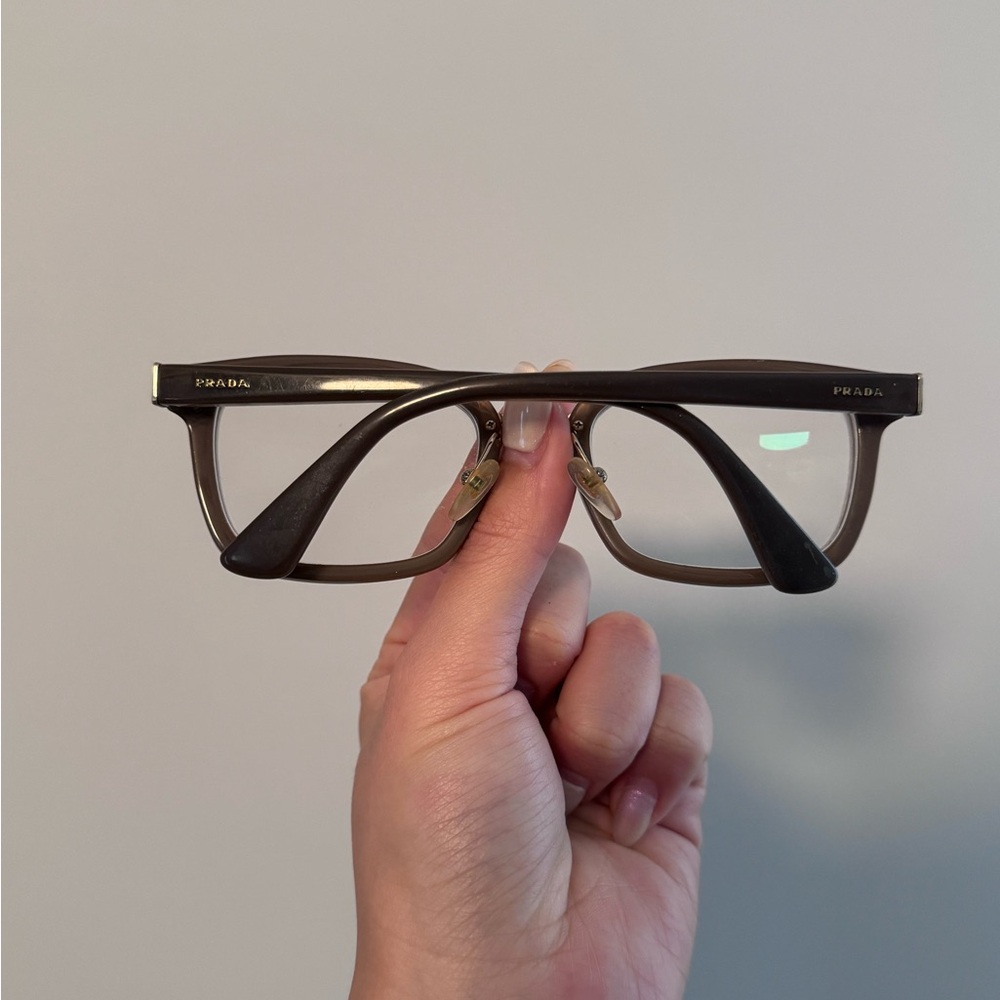 Prada brown eyeglasses - Picture 4 of 6